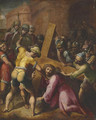 Christ on the Road to Calvary - Flemish School