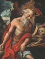 The Penitent Saint Jerome - Flemish School