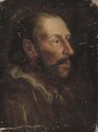 Head of a bearded man - Flemish School