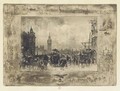 Westminster Palace - Felix-Hilaire Buhot