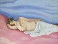 Femme nue couchee - Felix Edouard Vallotton