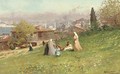 Sulle alture di Scutare (On the hills of Uskudar) - Fausto Zonaro