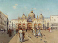 Piazza San Marco, Venice - Fausto Zonaro