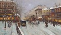 Paris in the snow - Fausto Giusto