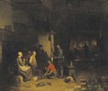 A tavern scene - Ferdinand de Braekeleer