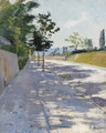 Strasse von St. Georges bei Genf, um 1890 - Ferdinand Hodler