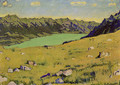 Der Brienzersee von Breitlauenen aus, 1906 - Ferdinand Hodler