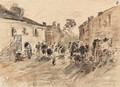 Village breton - Foire - Eugène Boudin