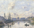 Le Havre, le bassin du commerce 2 - Eugène Boudin