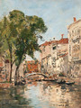 Petit canal Venise - Eugène Boudin