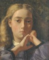 Portrait of Mary De Morgan - Evelyn Pickering De Morgan