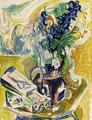 Stilleben mit Blumenvase - Ernst Ludwig Kirchner