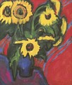 Sonnenblummen - Ernst Ludwig Kirchner