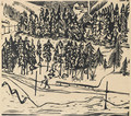 Sertigweg im Winter, 1927 - Ernst Ludwig Kirchner