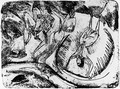 Liegende Akte am Meer - Ernst Ludwig Kirchner