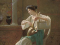 A Pompeiian lullaby - Ettore Forti