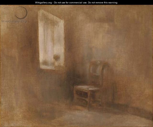 A tranquil interior - Eugene Carriere