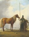 Cossacks in winter - Eugène Verboeckhoven