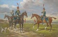 Hussars on manoeuvres - English School