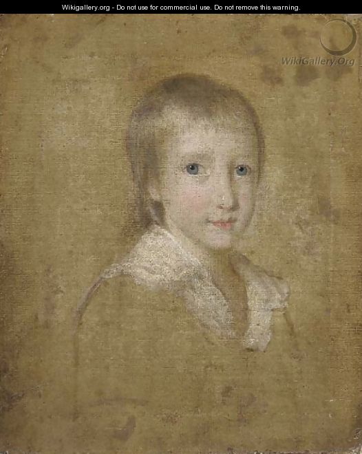 Portrait of John Stevenson, aged 6 years - English School