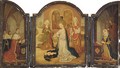 The Madonna and child with Lord Darnley and Mary Queen of Scots - English School