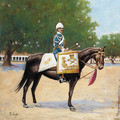 A drum horse - Ernest Crofts