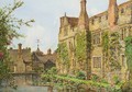 Across the moat, Hever Castle - Ernest Arthur Rowe