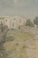 A Mediterranean farmstead - Ernest Arthur Rowe