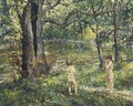 Swimming Pool in the Meadow - Ernest Lawson