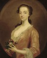 Portrait of Penelope, Lady Daniell (1722-1762) - English School