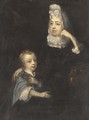 Portrait of a mother and child 2 - English School