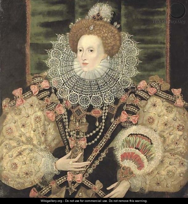 Portrait of Queen Elizabeth I - English School