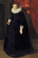 Portrait of Lady Harbord - English School