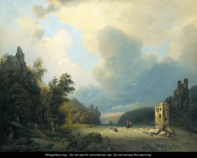 A storm brewing in the mouth of an estuary - English School