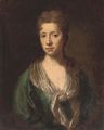Portrait of Martha, wife of Sir William Clayton Bt. - English School