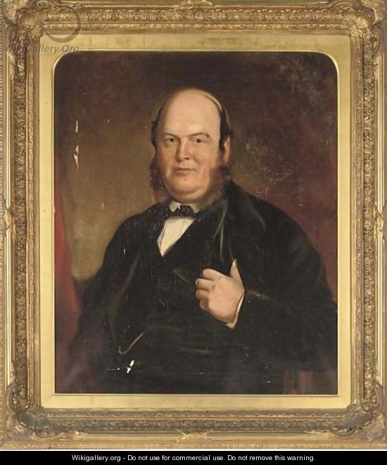 Portrait of William Slater Walker Esq. (British, d.1883) - English School