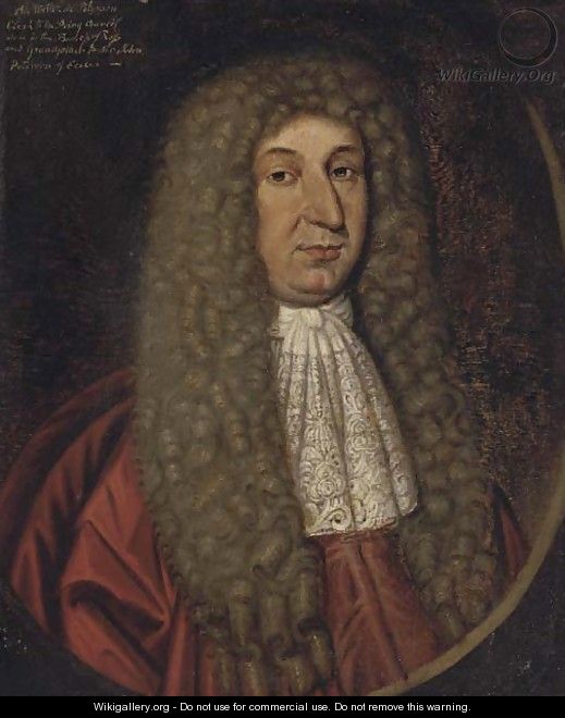 Portrait of Sir William Paterson - English School