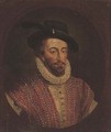 Portrait of Sir Walter Raleigh (c.1552-1618) - English School