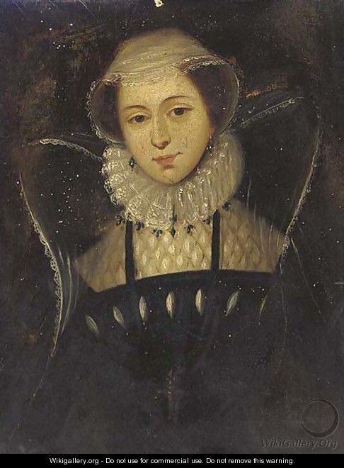 Portrait of Mary Queen of Scots (1542-1587) - English School