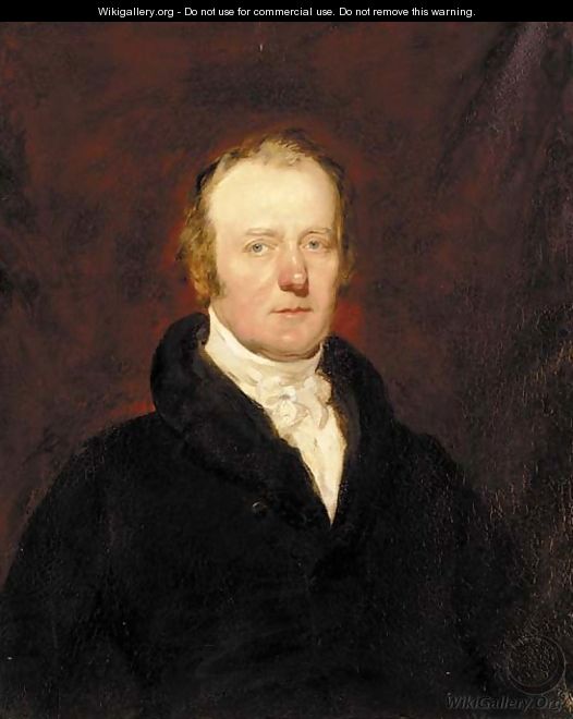 Portrait of John Justice Soulham (1774-1862) - English School