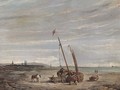 Unloading at low tide - English School