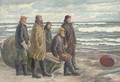 Waiting for the fishing vessel - English School