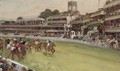 A day at the races, traditionally identified as Goodwood - English School