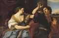 Joseph and Potiphar's wife - (after) Jan Von Lis, Called Pan