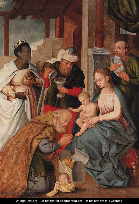 The Adoration of the Magi - (after) Jan Provost