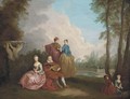 A Fete Champetre - (after) Watteau, Jean Antoine