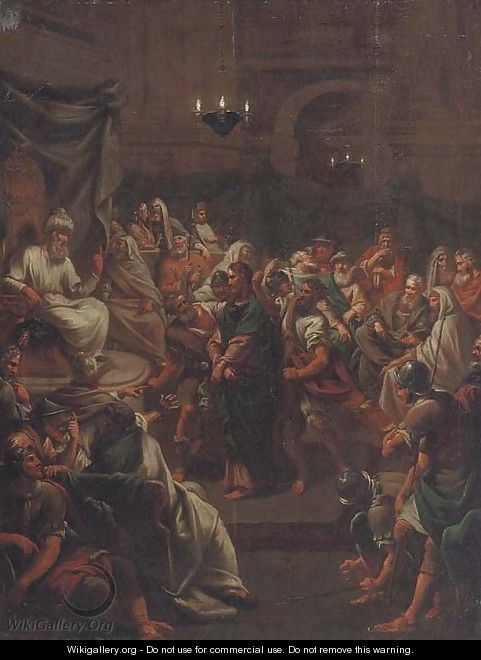 Christ before Pontius Pilate - (after) Jean-Baptiste Jouvenet