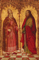 Saints Peter and Paul in a feigned Gothical portico - Master of Moulins (Jean Hey)