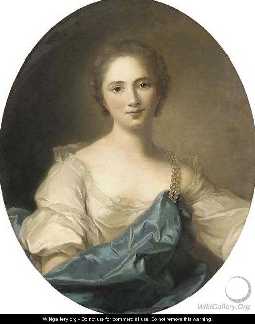Portrait of a lady - (after) Jean-Baptiste Nattier