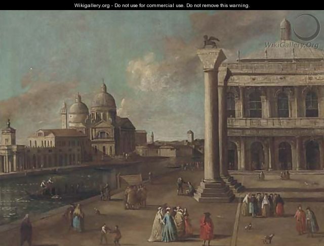 The Piazzetta, Venice - (after) Johann Richter